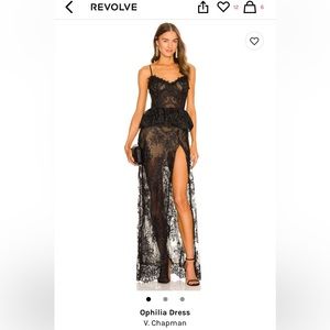 Black REVOLVE dress. Size 6 NWT
